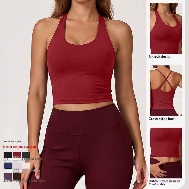 Yoga Tank Top Quick Drying Workout Wear For Outdoor Use