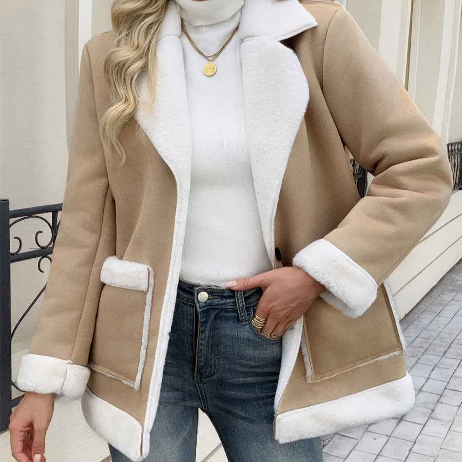 Fleece Jacket A Warm And Casual Coat
